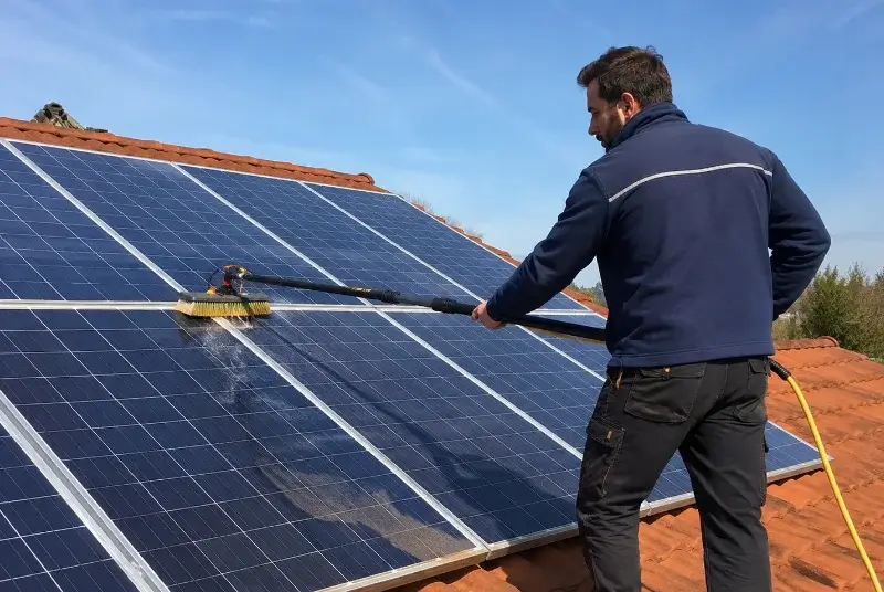 Nettoyage et entretien de panneaux solaires à Heugas