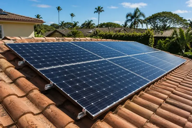 Installation de panneaux solaires à Heugas